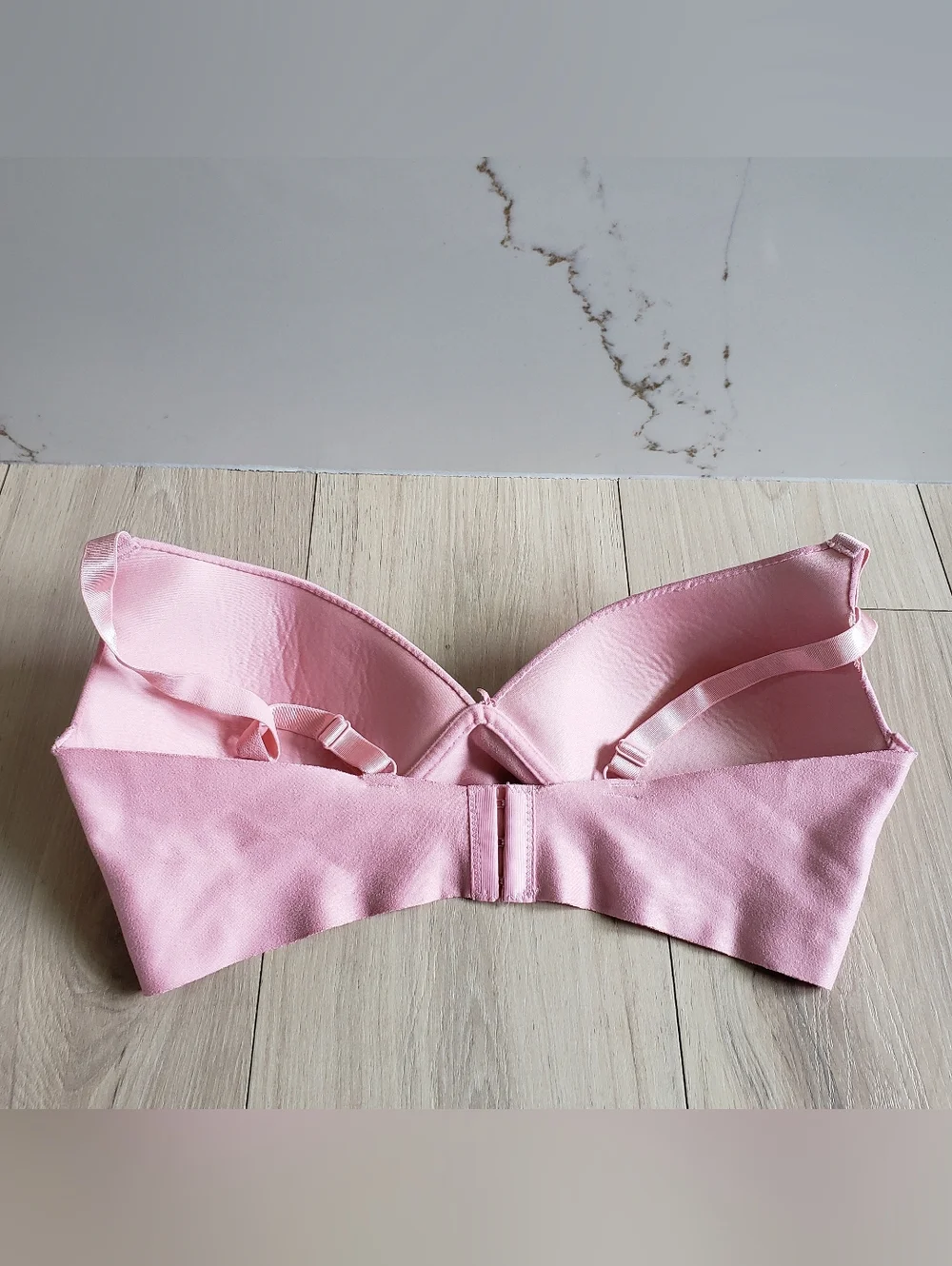 Kensie Women's Pink Wireless Molded Cup Bra - Soft Support - Picture 5 of 6